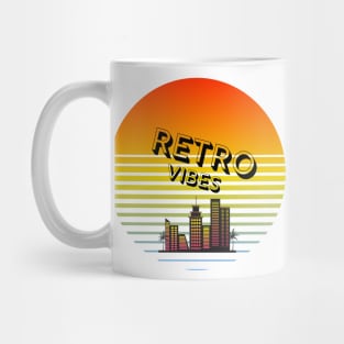 Retro Vibes Retro Sunset Mug